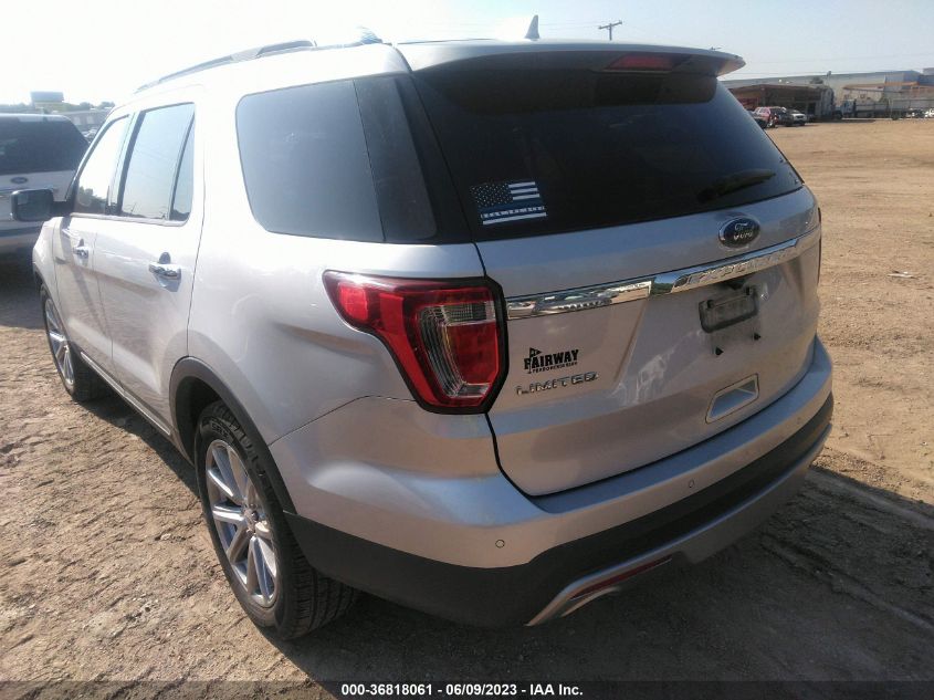 2017 FORD EXPLORER LIMITED - 1FM5K7F88HGC68556