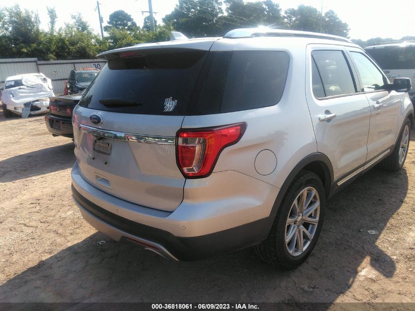 2017 FORD EXPLORER LIMITED - 1FM5K7F88HGC68556