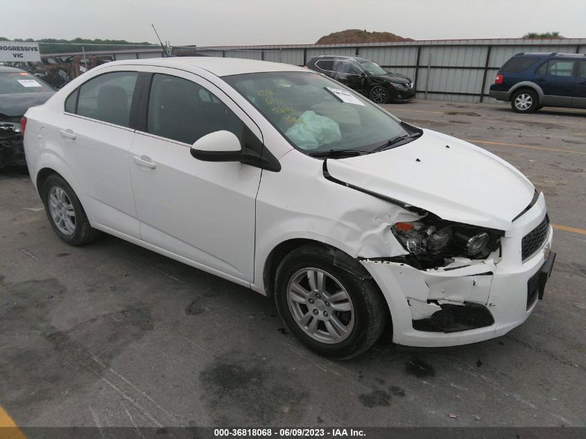 2013 CHEVROLET SONIC LT - 1G1JC5SH8D4158721
