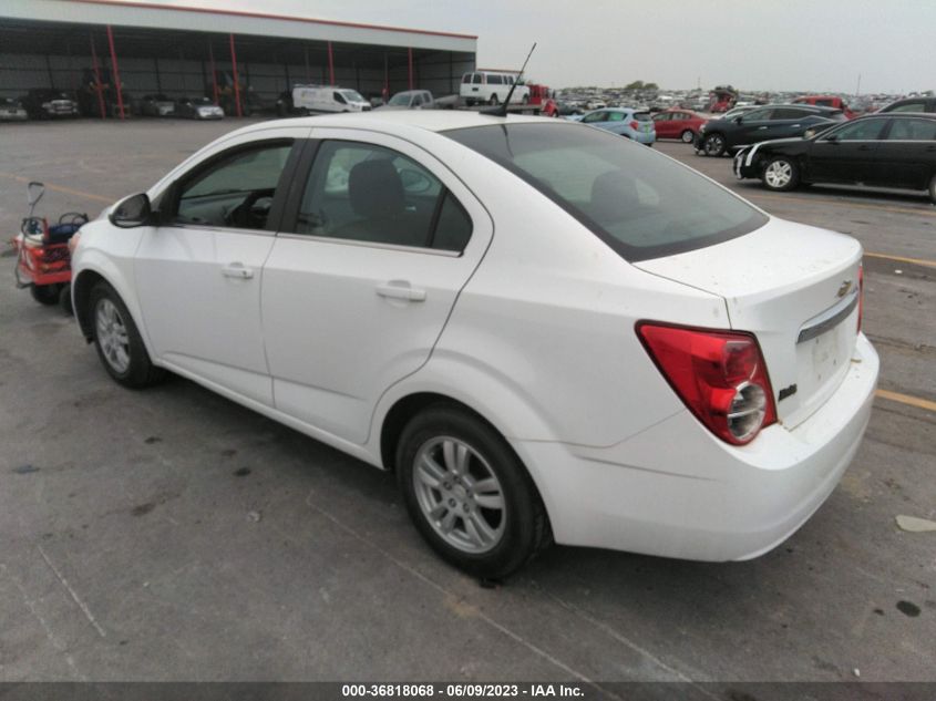2013 CHEVROLET SONIC LT - 1G1JC5SH8D4158721
