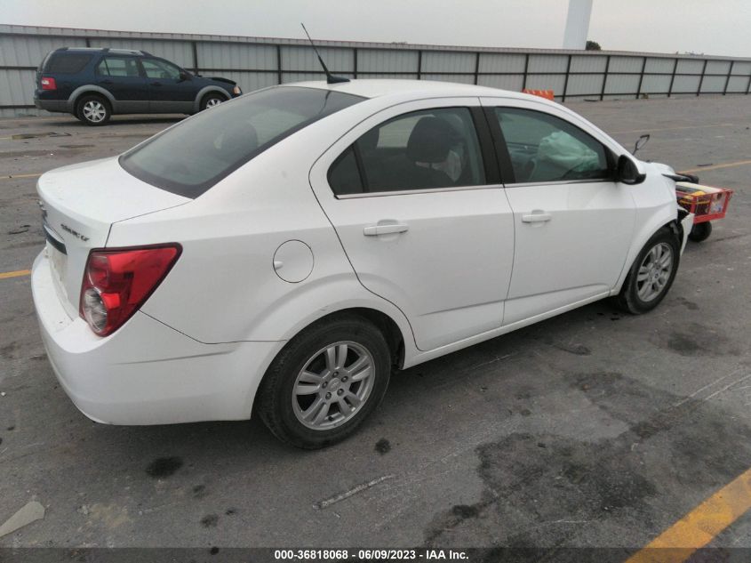 2013 CHEVROLET SONIC LT - 1G1JC5SH8D4158721