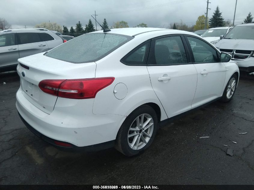 2016 FORD FOCUS SE - 1FADP3F25GL290452