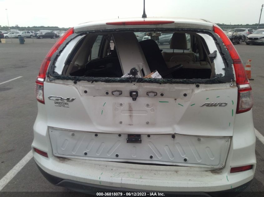 2015 HONDA CR-V LX - 5J6RM4H33FL047137