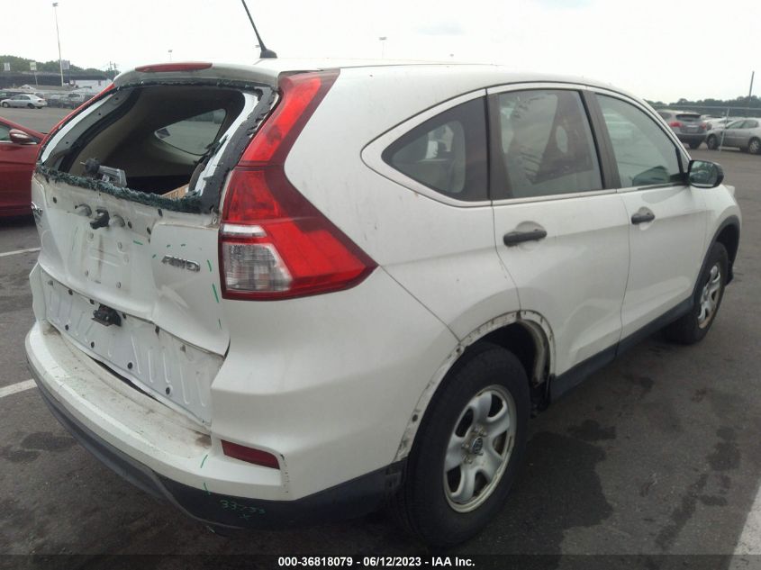 2015 HONDA CR-V LX - 5J6RM4H33FL047137
