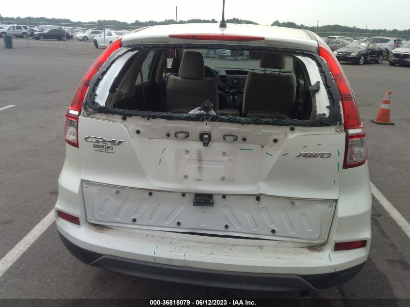 2015 HONDA CR-V LX - 5J6RM4H33FL047137