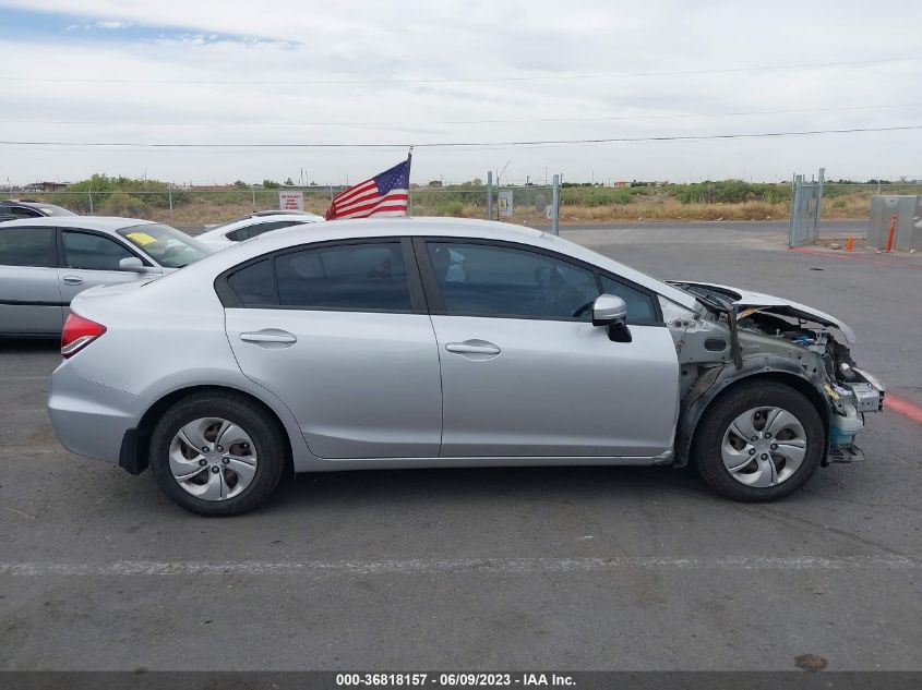 2014 HONDA CIVIC SEDAN LX - 19XFB2F52EE007159