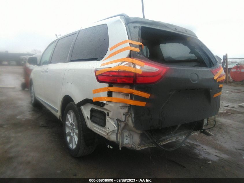 2016 TOYOTA SIENNA LTD/XLE/XLE PREMIUM - 5TDDK3DC5GS130378