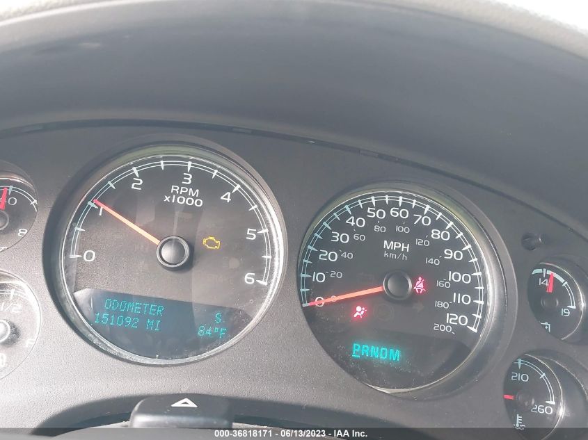 2013 CHEVROLET TAHOE LT - 1GNSCBE08DR347668