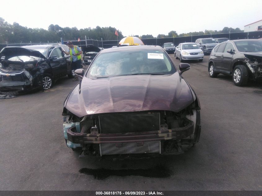 2017 FORD FUSION SE - 3FA6P0HD1HR249843