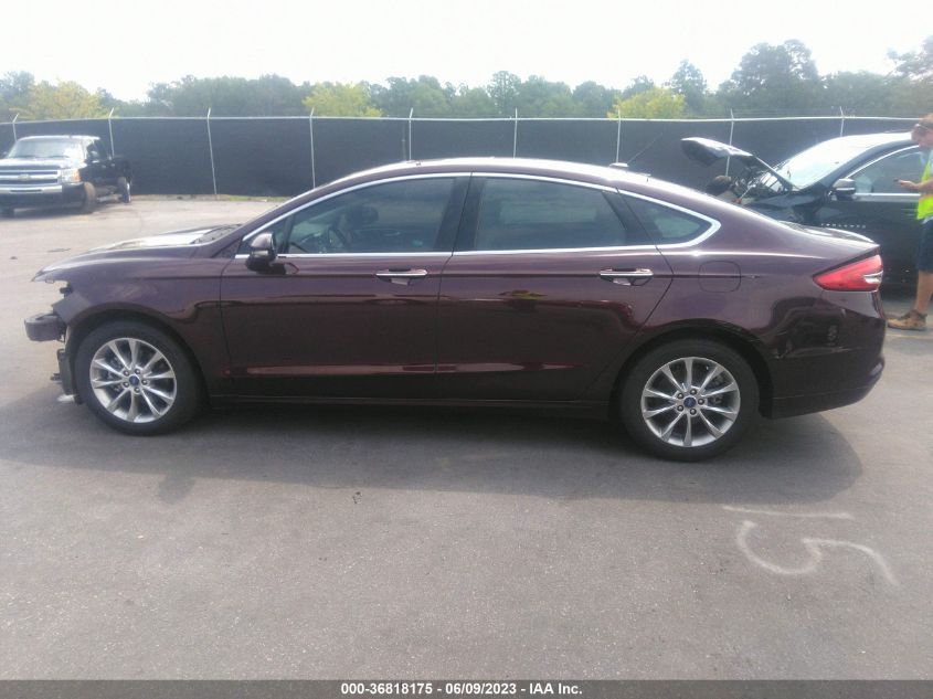 2017 FORD FUSION SE - 3FA6P0HD1HR249843