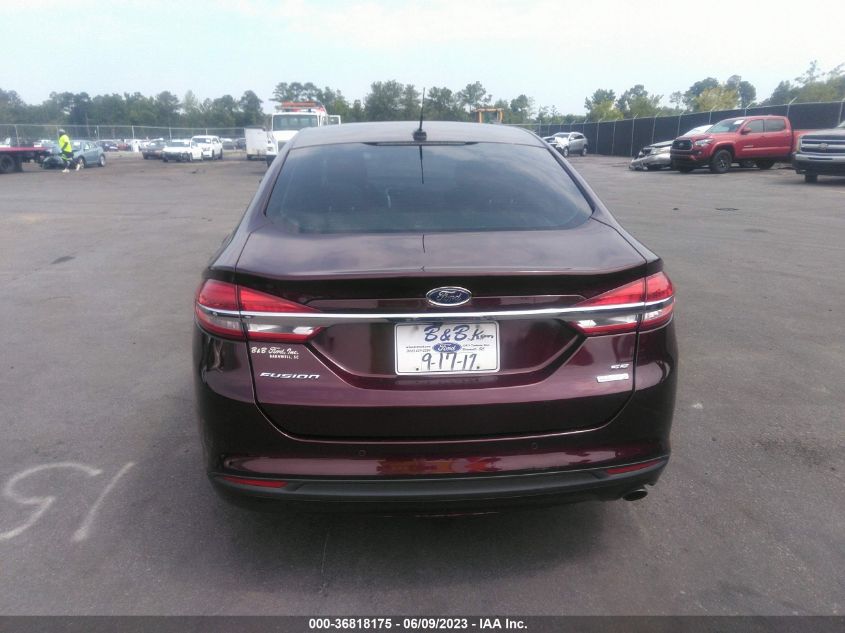 2017 FORD FUSION SE - 3FA6P0HD1HR249843