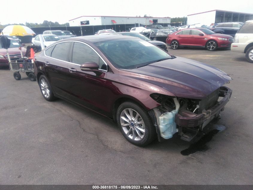 2017 FORD FUSION SE - 3FA6P0HD1HR249843