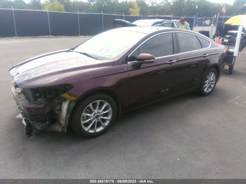 2017 FORD FUSION SE - 3FA6P0HD1HR249843