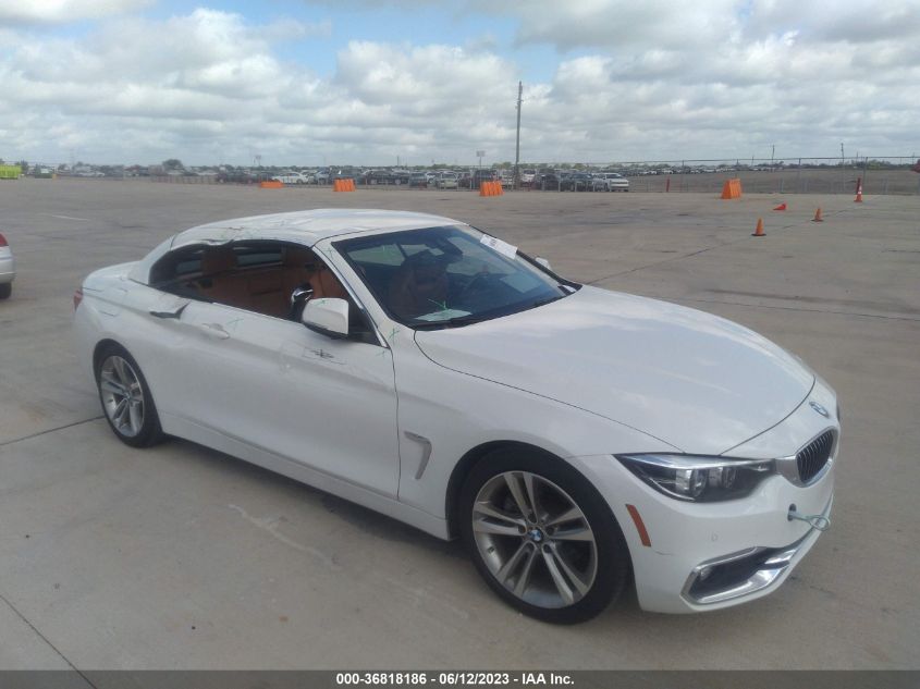 2018 BMW 4 SERIES 430I - WBA4Z1C53JEC72096