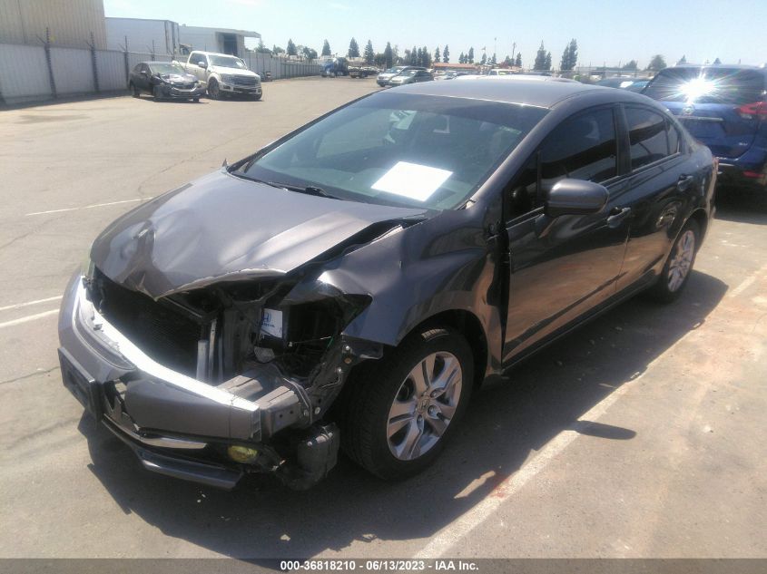 2014 HONDA CIVIC SEDAN LX - 19XFB2F50EE218537