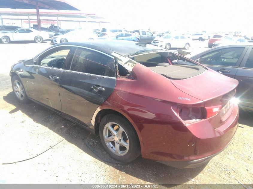 2017 CHEVROLET MALIBU LS - 1G1ZB5ST5HF124384