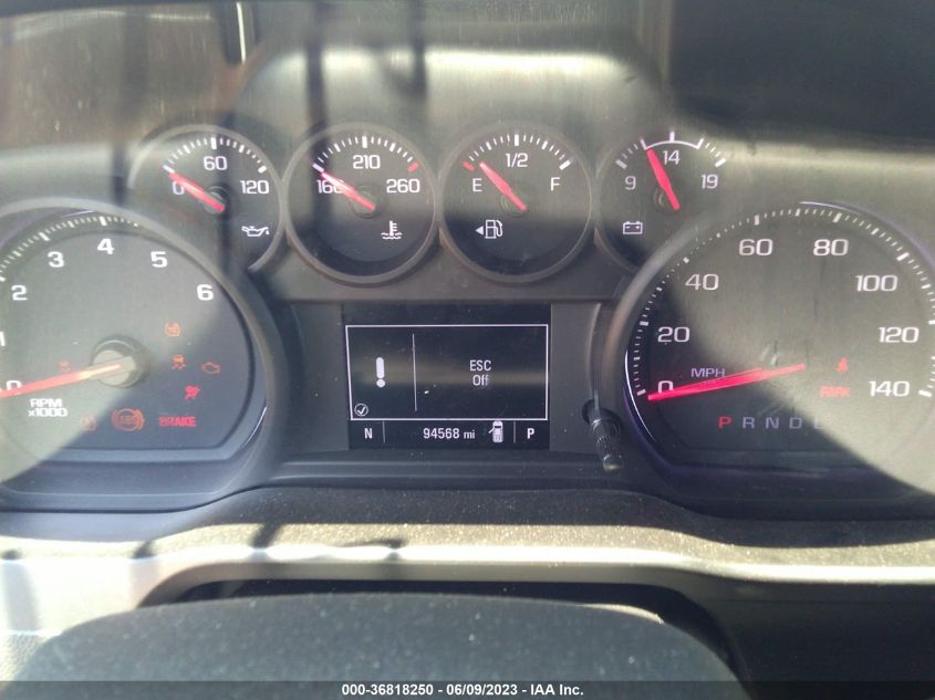 2020 CHEVROLET SILVERADO 1500 CUSTOM - 3GCPWBEH6LG244114