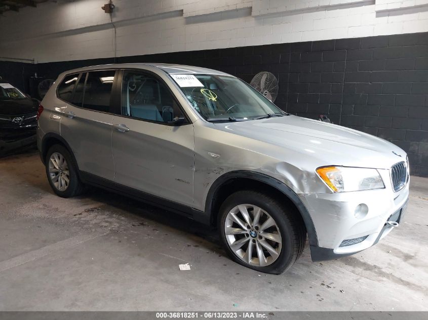 2013 BMW X3 XDRIVE28I - 5UXWX9C56D0A12906