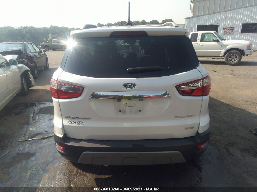 2019 FORD ECOSPORT TITANIUM - MAJ3S2KE7KC260740