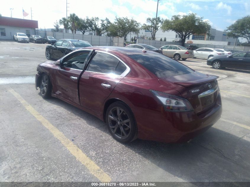 2013 NISSAN MAXIMA 3.5 SV W/SPORT PKG - 1N4AA5AP6DC800497