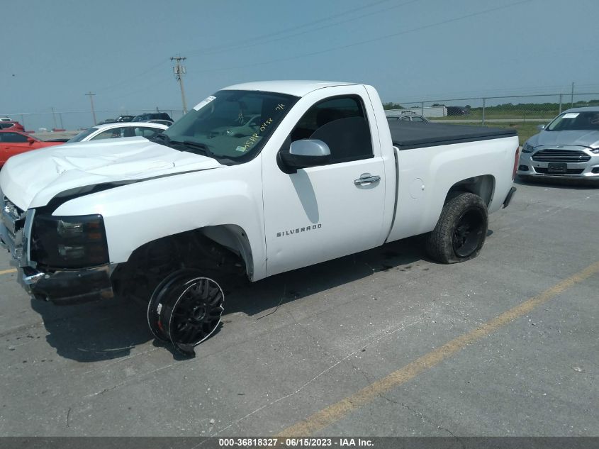 2013 CHEVROLET SILVERADO 1500 WORK TRUCK - 1GCNCPEX5DZ190438