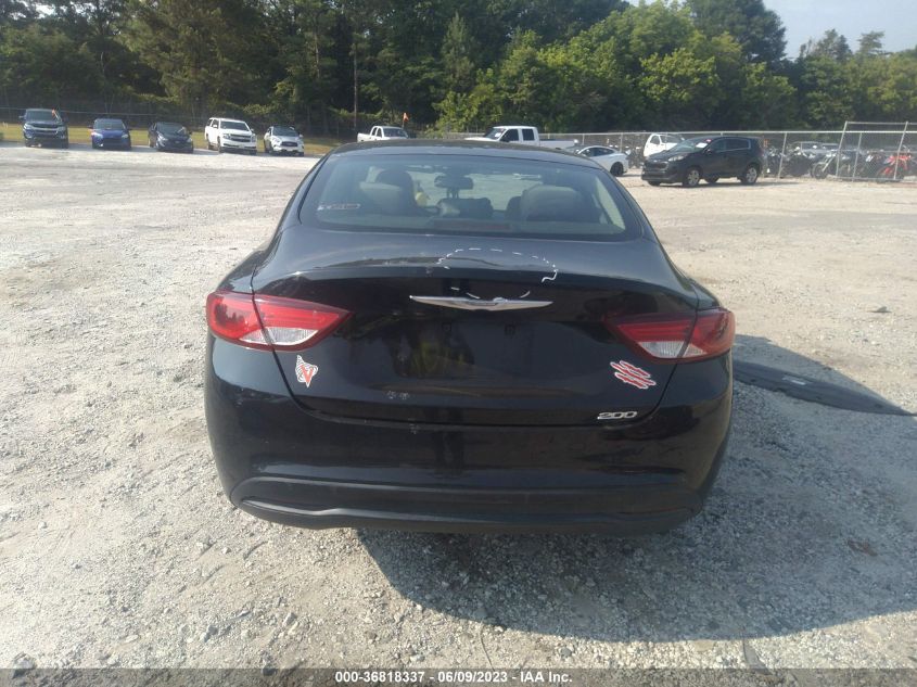 2016 CHRYSLER 200 TOURING - 1C3CCCFB9GN183141