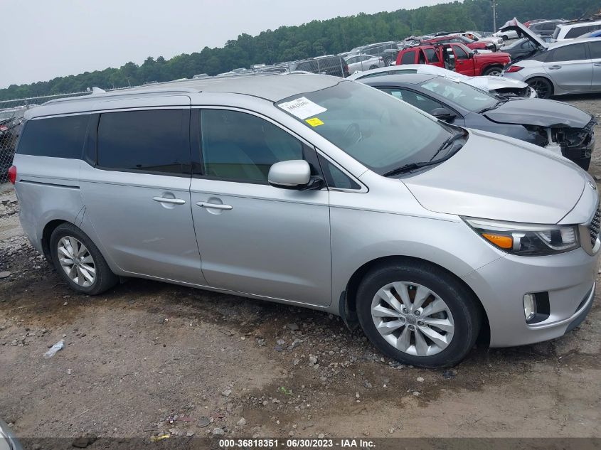 2015 KIA SEDONA EX - KNDMC5C13F6022736
