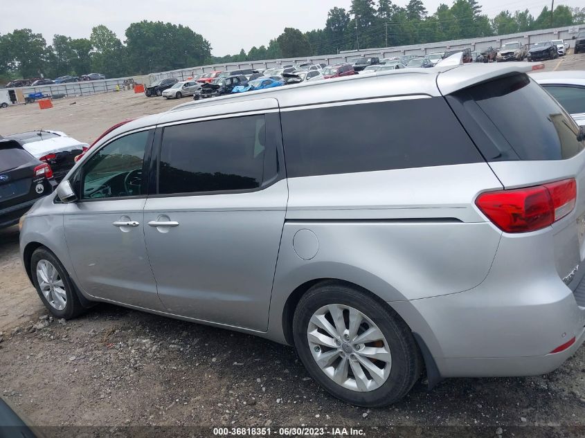 2015 KIA SEDONA EX - KNDMC5C13F6022736
