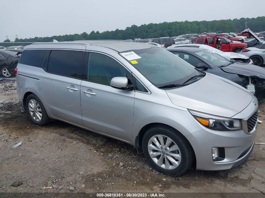 2015 KIA SEDONA EX - KNDMC5C13F6022736