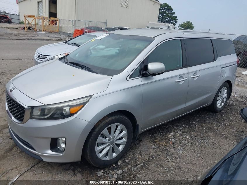 2015 KIA SEDONA EX - KNDMC5C13F6022736