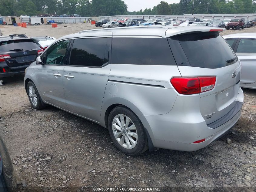 2015 KIA SEDONA EX - KNDMC5C13F6022736