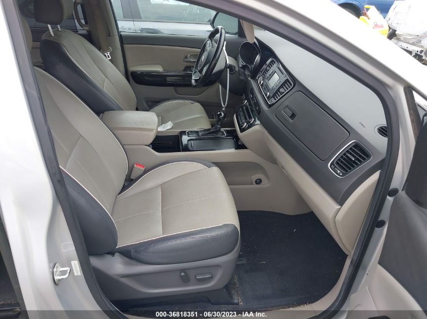 2015 KIA SEDONA EX - KNDMC5C13F6022736
