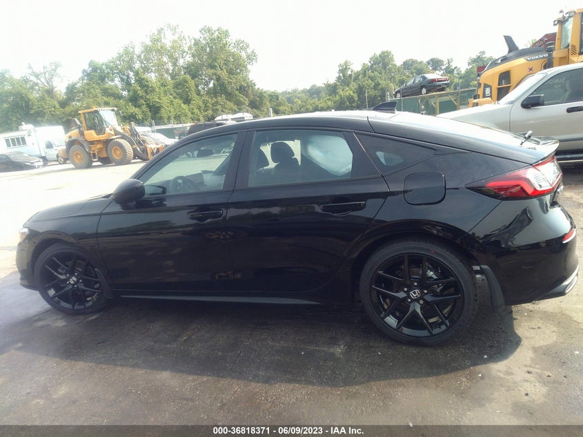 VIN 19XFL2H89PE006467 2023 HONDA CIVIC HATCHBACK SPORT