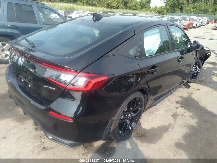 VIN 19XFL2H89PE006467 2023 HONDA CIVIC HATCHBACK SPORT