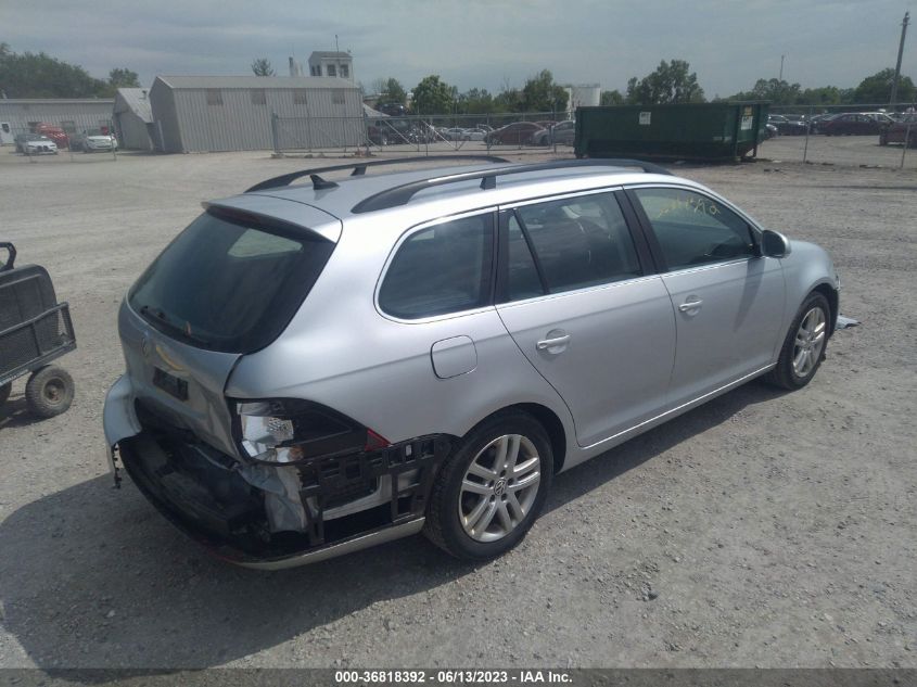 2014 VOLKSWAGEN JETTA SPORTWAGEN TDI - 3VWPL7AJ6EM617667