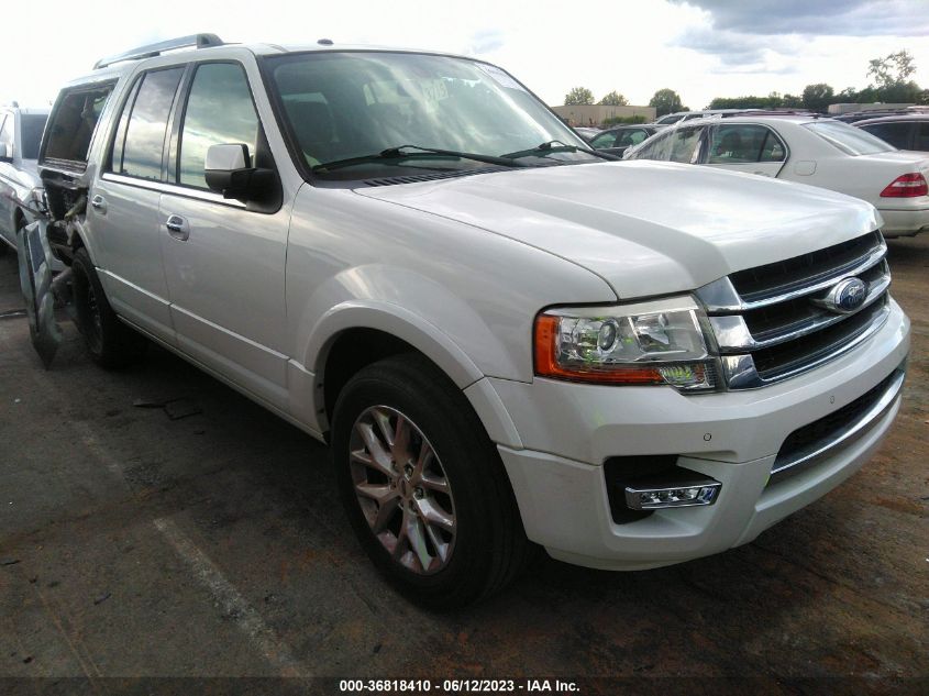 2015 FORD EXPEDITION EL LIMITED - 1FMJK1KT7FEF19727