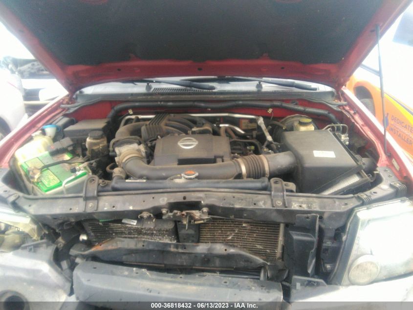 2014 NISSAN XTERRA S - 5N1AN0NU2EN802329