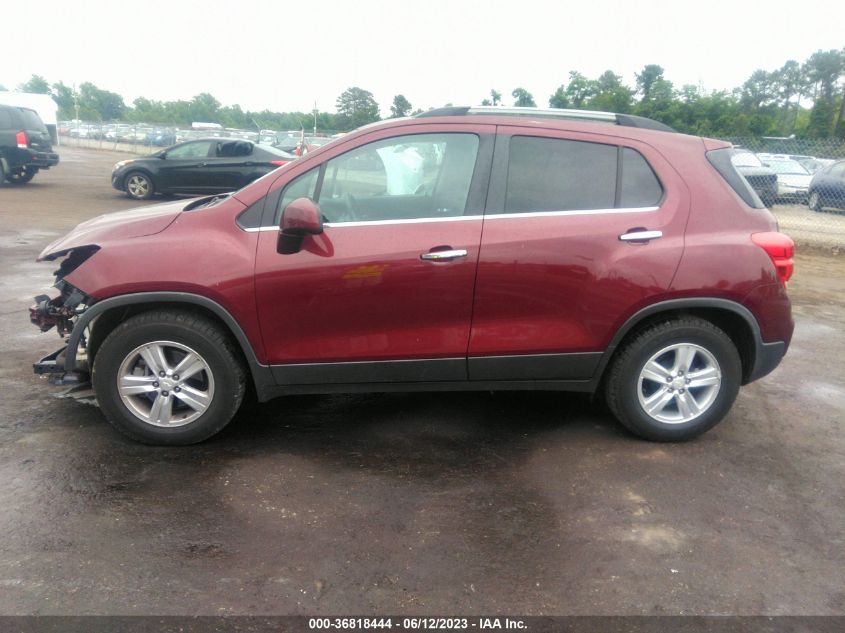 2017 CHEVROLET TRAX LT - 3GNCJLSB5HL260443