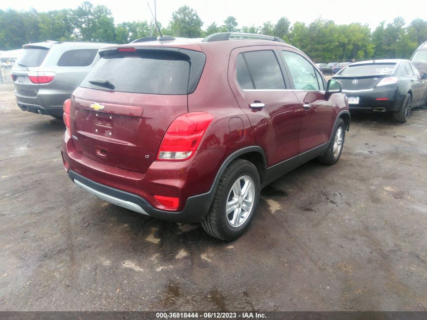 2017 CHEVROLET TRAX LT - 3GNCJLSB5HL260443