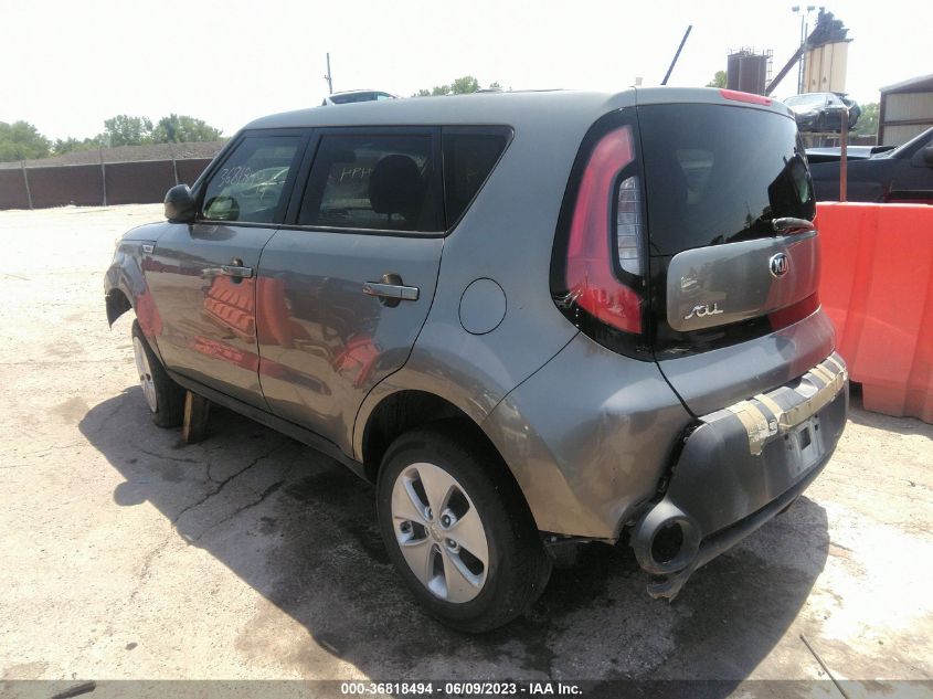 2015 KIA SOUL BASE - KNDJN2A20F7159800