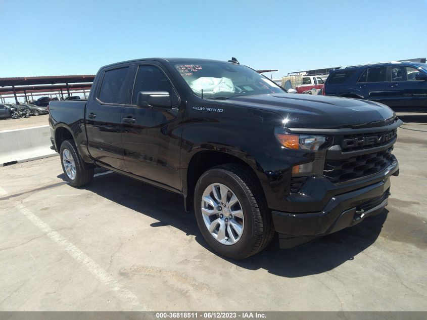2023 CHEVROLET SILVERADO 1500 CUSTOM - 3GCPABEK2PG200286