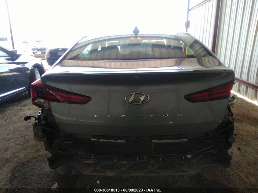 2019 HYUNDAI ELANTRA SEL/VALUE/LIMITED - 5NPD84LF9KH468249