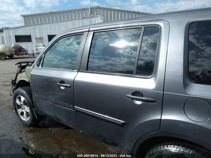 2014 HONDA PILOT EX - 5FNYF3H45EB013328