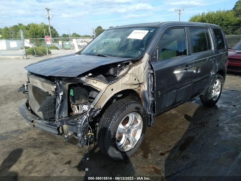 2014 HONDA PILOT EX - 5FNYF3H45EB013328