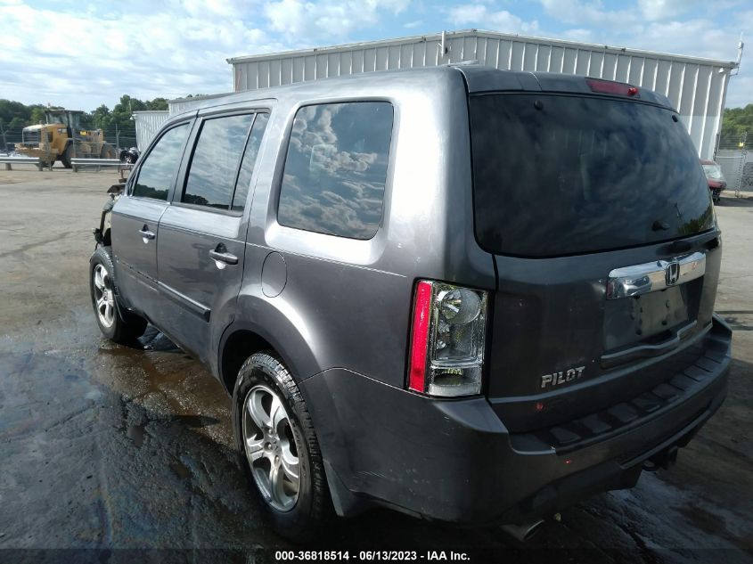 2014 HONDA PILOT EX - 5FNYF3H45EB013328