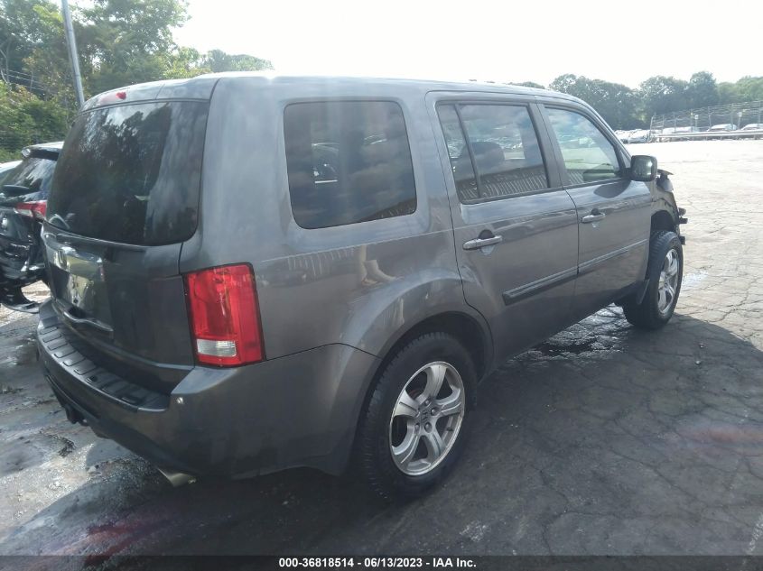 2014 HONDA PILOT EX - 5FNYF3H45EB013328