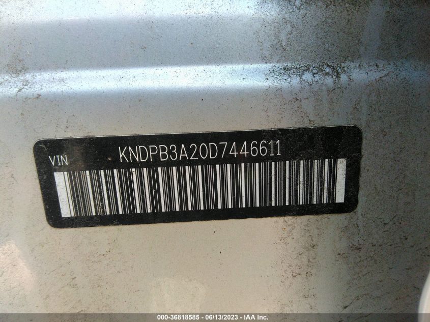 2013 KIA SPORTAGE LX - KNDPB3A20D7446611