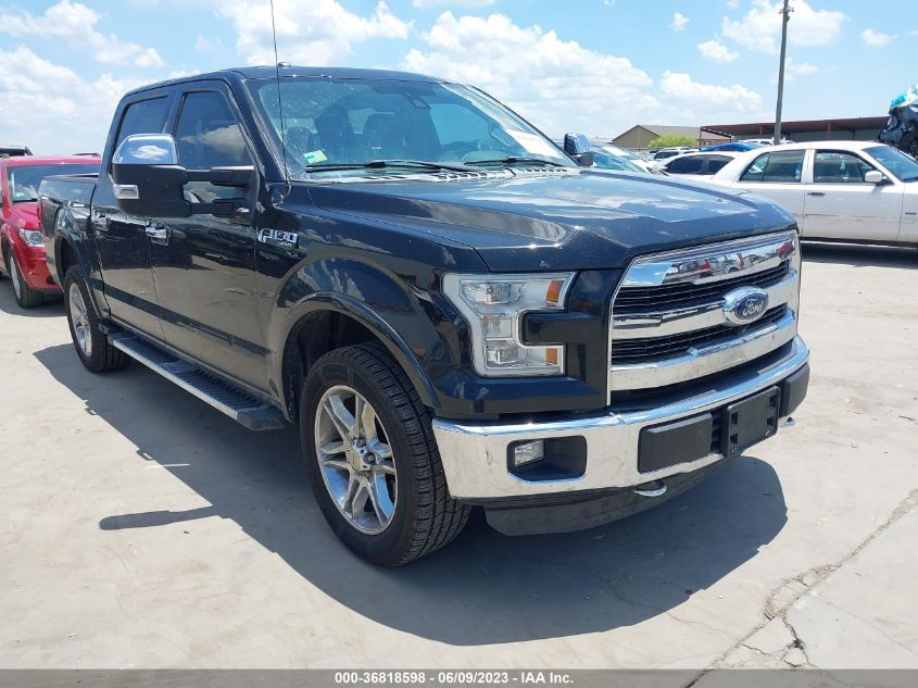 2015 FORD F-150 XLT/XL/LARIAT/PLATINUM - 1FTEW1EF3FFA33801