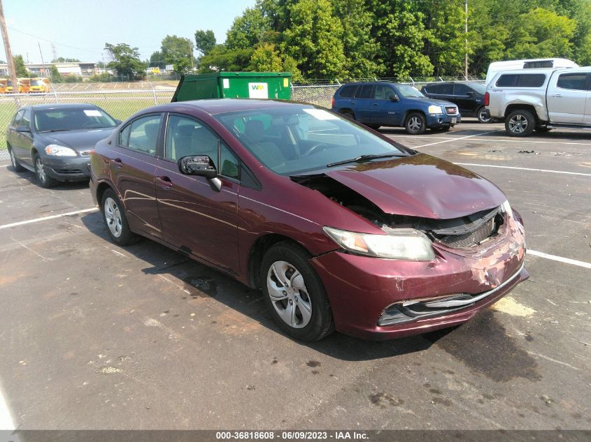 2015 HONDA CIVIC SEDAN LX - 19XFB2F57FE119148