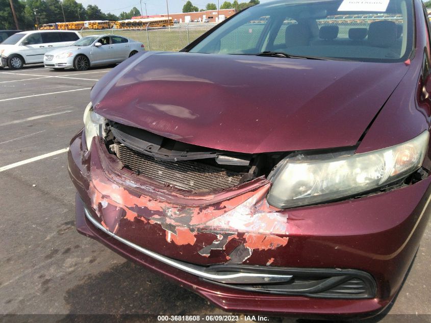 2015 HONDA CIVIC SEDAN LX - 19XFB2F57FE119148